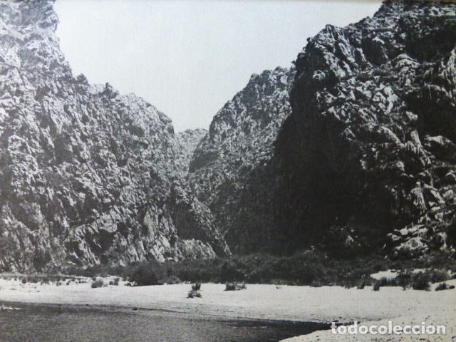 Coleccionismo: GORG BLAU MALLORCA VISTA ANTIGUA LAMINA