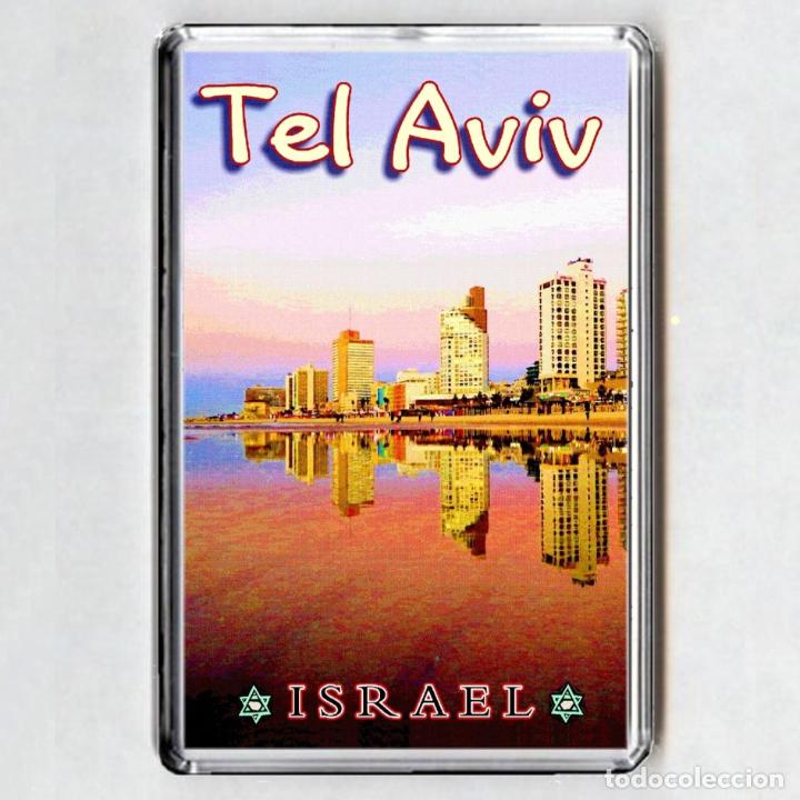 Coleccionismo: IMAN acr&iacute;lico NEVERA - TEL AVIV (Israel)