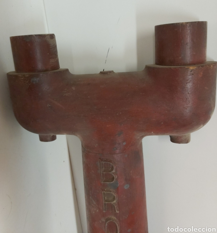 Coleccionismo: Molde industrial Pieza modelo maestro madera - Foto 4