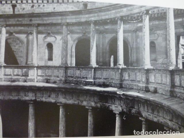 Coleccionismo: GRANADA PALACIO DE CARLOS V ANTIGUA LAMINA HUECOGRABADO A&Ntilde;OS 20