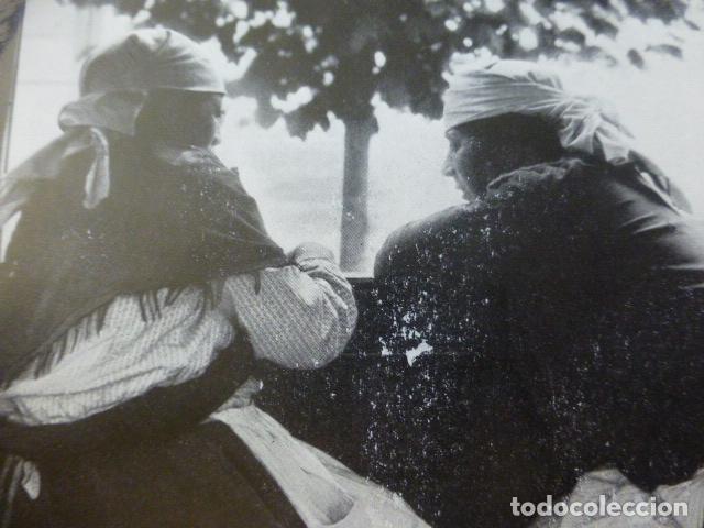 Colecionismo: BAYONA PONTEVEDRA MUJERES EN EL MERCADO ANTIGUA LAMINA HUECOGRABADO A&Ntilde;OS 20