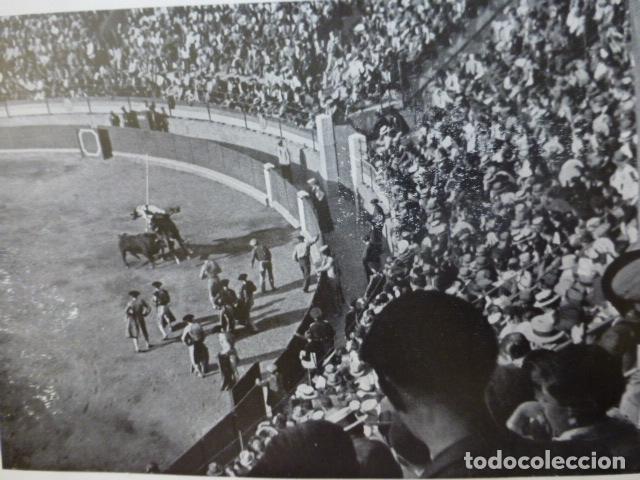 Collecting paper: MADRID CORRIDA DE TOROS ANTIGUA LAMINA HUECOGRABADO A&Ntilde;OS 20
