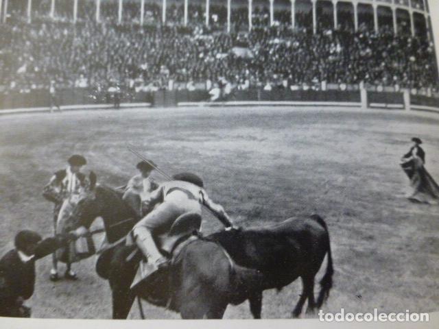 Coleccionismo: MADRID CORRIDA DE TOROS ANTIGUA LAMINA HUECOGRABADO A&Ntilde;OS 20