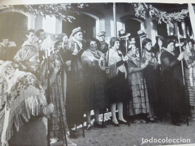 Coleccionismo: ALMONTE HUELVA ROMERIA DEL ROCIO ANTIGUA LAMINA HUECOGRABADO A&Ntilde;OS 20
