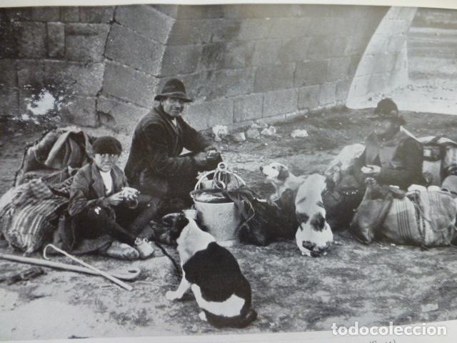 Coleccionismo: SALAMANCA PASTORES EN EL PUENTE ROMANO ANTIGUA LAMINA HUECOGRABADO A&Ntilde;OS 20