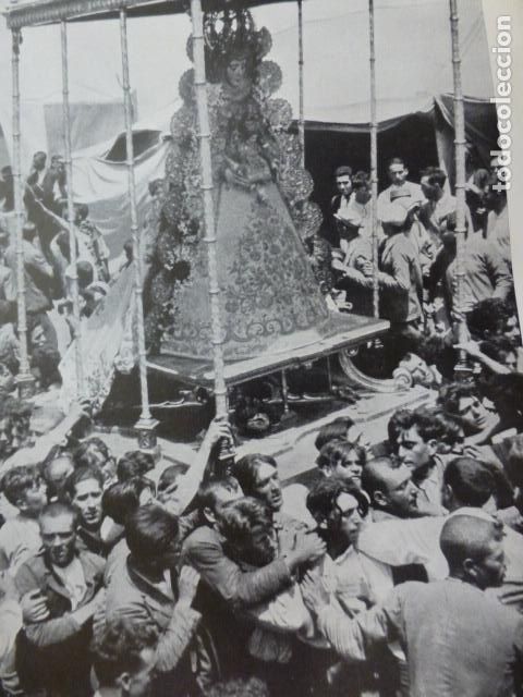 Coleccionismo: ALMONTE HUELVA ROMERIA DEL ROCIO ANTIGUA LAMINA HUECOGRABADO A&Ntilde;OS 20