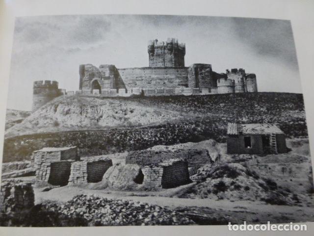 Coleccionismo: MEDINA DEL CAMPO VALLADOLID CASTILLO DE LA MOTA ANTIGUA LAMINA HUECOGRABADO A&Ntilde;OS 20