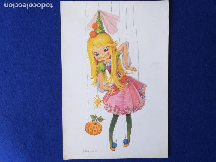 Colecionismo: LAMINA INFANTIL. NI&Ntilde;A. ILUSTRADA POR WERNET. A&Ntilde;OS 70/80 . 30 X 21 CMS