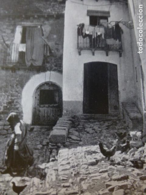 Collecting paper: ANSO HUESCA TIPOS ANSOTANOS ANTIGUA LAMINA HUECOGRABADO A&Ntilde;OS 20