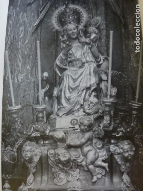 Colecionismo: SEGOVIA VIRGEN DE LA PAZ CATEDRAL ANTIGUA LAMINA HUECOGRABADO A&Ntilde;OS 20