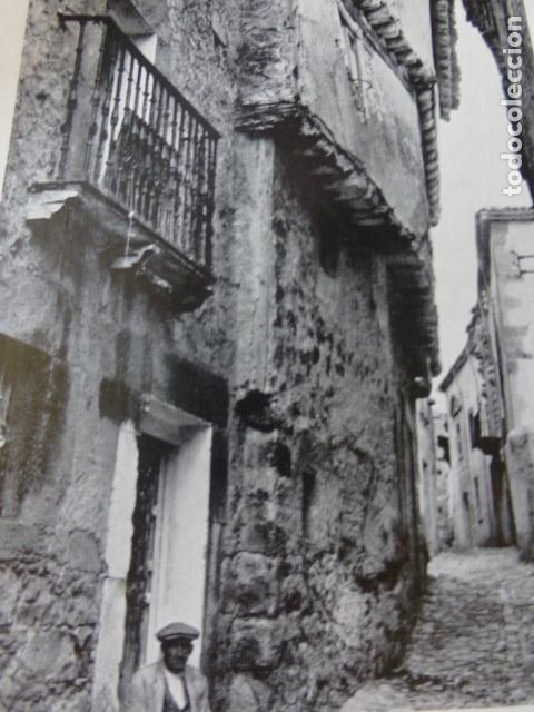 Collecting paper: SEPULVEDA SEGOVIA UNA CALLE ANTIGUA LAMINA HUECOGRABADO A&Ntilde;OS 20