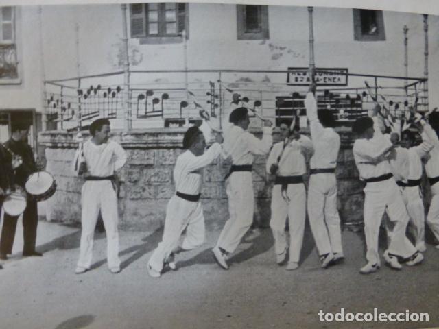Colecionismo: PASAJES GUIPUZCOA DANZA TIPICA ANTIGUA LAMINA HUECOGRABADO A&Ntilde;OS 20