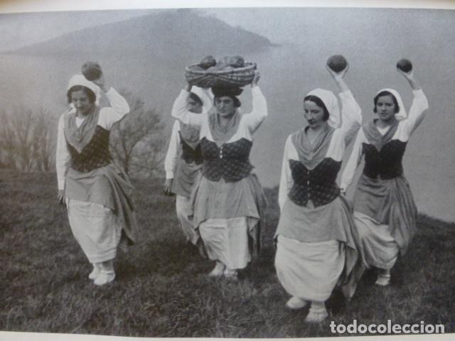 Collectionnisme: SAN SEBASTIAN GUIPUZCOA DANZA TIPICA ANTIGUA LAMINA HUECOGRABADO A&Ntilde;OS 20