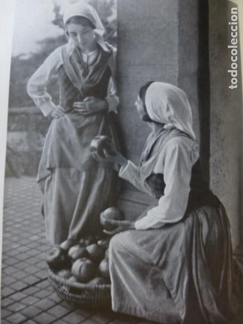 Collecting paper: SAN SEBASTIAN GUIPUZCOA ESCENA TIPICA ANTIGUA LAMINA HUECOGRABADO A&Ntilde;OS 20