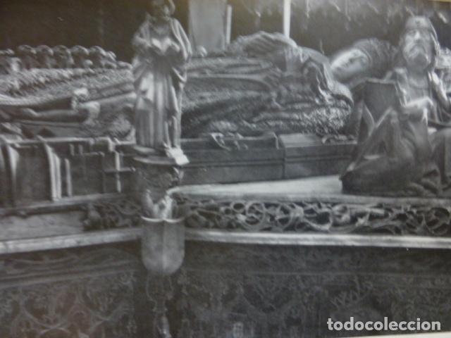 Coleccionismo: BURGOS CARTUJA DE MIRAFLORES ANTIGUA LAMINA HUECOGRABADO A&Ntilde;OS 20