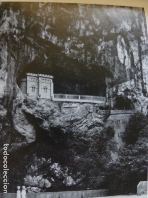 Collectionnisme: COVADONGA ASTURIAS SANTUARIO ANTIGUA LAMINA HUECOGRABADO A&Ntilde;OS 20