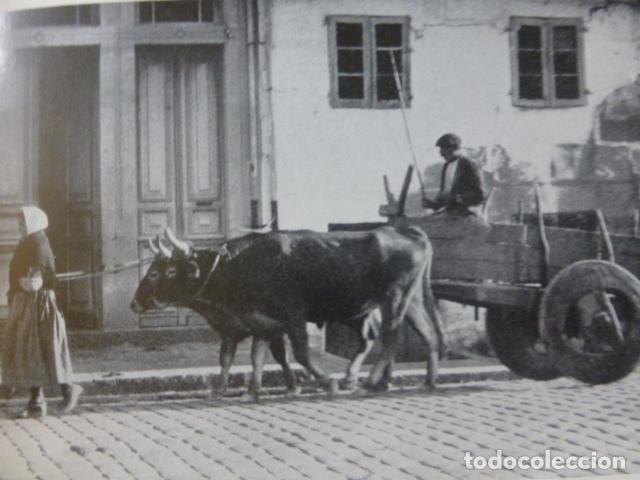 Coleccionismo: REDONDELA PONTEVEDRA ESCENA ANTIGUA LAMINA HUECOGRABADO A&Ntilde;OS 20