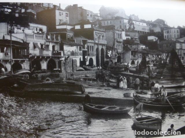 Collectionnisme: VIGO PONTEVEDRA EL BERBES ANTIGUA LAMINA HUECOGRABADO A&Ntilde;OS 20