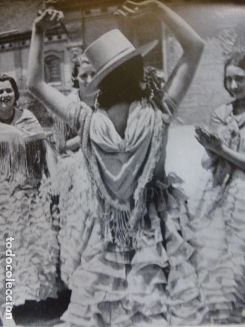 Colecionismo: SEVILLA FIESTA DE LA CRUZ DE MAYO ANTIGUA LAMINA HUECOGRABADO A&Ntilde;OS 20