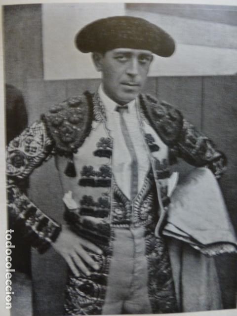 Colecionismo: MADRID CORRIDA DE TOROS MARCIAL LALANDA ANTIGUA LAMINA HUECOGRABADO A&Ntilde;OS 20