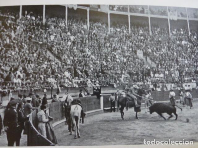 Collectionnisme: MADRID CORRIDA DE TOROS ANTIGUA LAMINA HUECOGRABADO A&Ntilde;OS 20