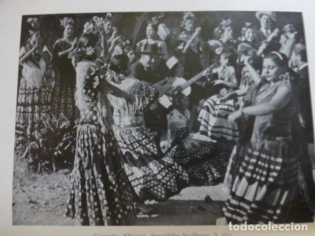Coleccionismo: GRANADA ALBAICIN GITANAS ANTIGUA LAMINA HUECOGRABADO A&Ntilde;OS 20