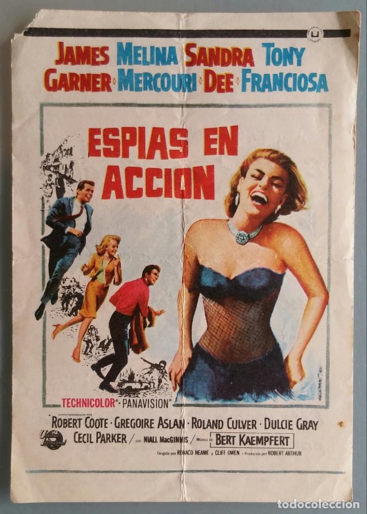 Coleccionismo: PG. DE MANO - ESPIAS EN ACCI&Oacute;N - Sala Vict&oacute;ria, LLOSETA (Mallorca) - Fiesta del Coc&oacute; - PJRB