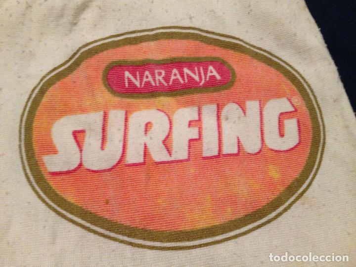 Coleccionismo: Bolsa de algodon ,publicidad,SURFING NARANJA. - Foto 2