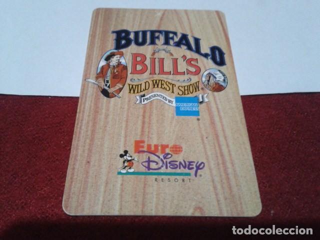 Collezionismo: ENTRADA TARJETA PLASTICO A DISNEYLAND PARIS. BUFFALO BILL'S 1994
