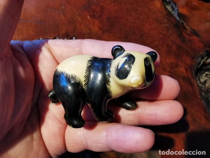 Coleccionismo: 4 OSOS PANDA DE RESINA DIFERANTES - Foto 2