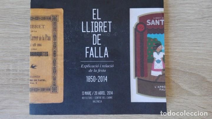 Collecting paper: EL LLIBRET DE FALLA-EXPLICACI&Oacute; I RELACI&Oacute; DE LA FESTA-EXPO.-ANY 2014-CENTRE DEL CARME-VALENCIA