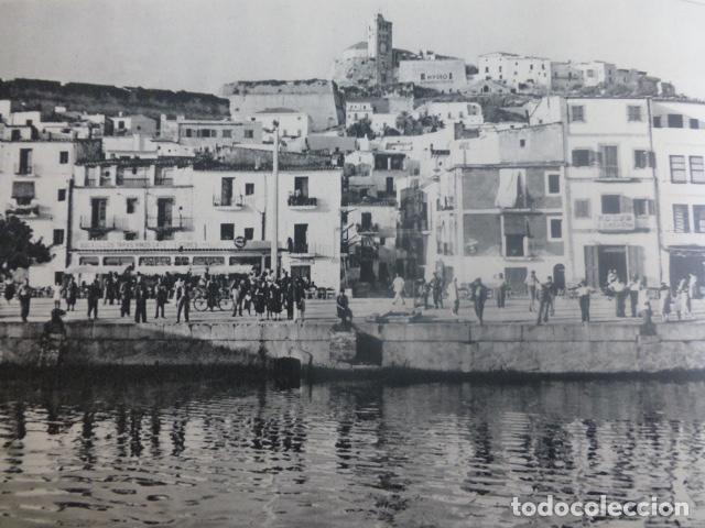 Coleccionismo: IBIZA EL PUERTO ANTIGUA LAMINA HUECOGRABADO A&Ntilde;OS 50