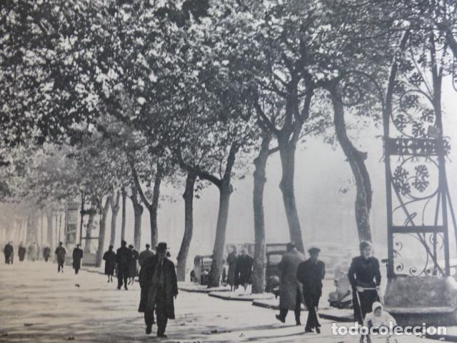 Sammelleidenschaft Papier: BARCELONA PASEO DE GRACIA ANTIGUA LAMINA HUECOGRABADO A&Ntilde;OS 50