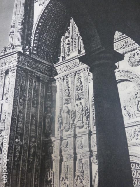 Collecting paper: SALAMANCA SAN ESTEBAN ANTIGUA LAMINA HUECOGRABADO A&Ntilde;OS 50