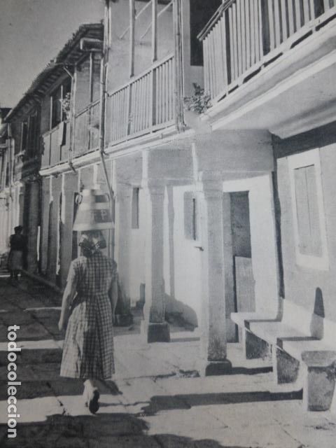 Sammelleidenschaft Papier: COMBARRO PONTEVEDRA UNA CALLE ANTIGUA LAMINA HUECOGRABADO A&Ntilde;OS 50