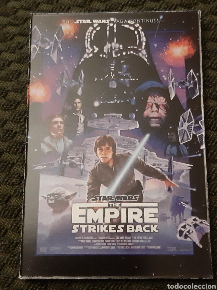 Coleccionismo: PRECIOSO IMAN CARTEL CINE THE EMPIRE STRIKE BACK STAR WARS EL IMPERIO CONTRAATACA