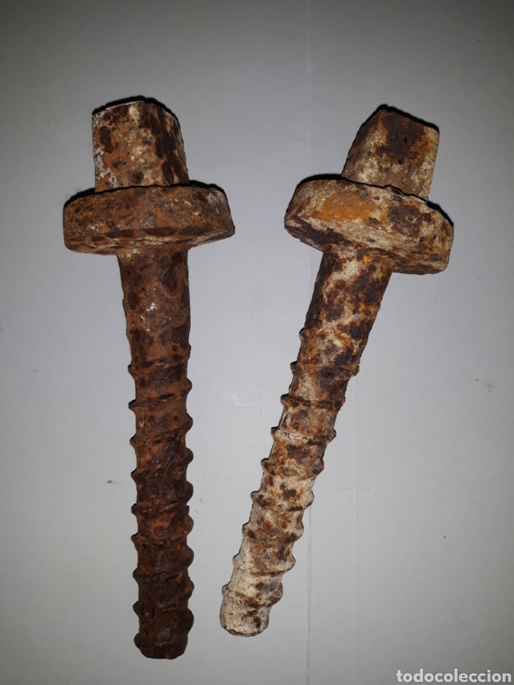 Coleccionismo: Tornillos de tren - Foto 1