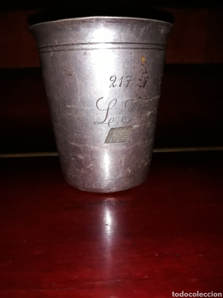 Coleccionismo: Vaso De colegio - Foto 1