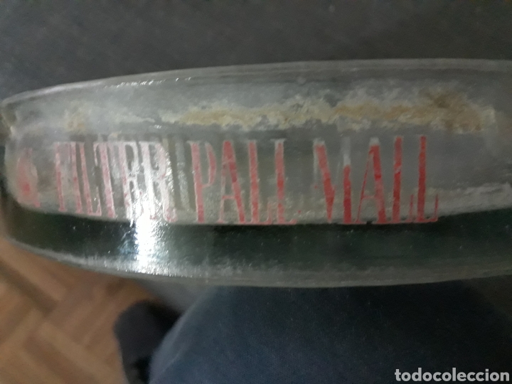 Coleccionismo: CENICERO DE CRISTAL MACIZO FILTER PALL MALL. - Foto 2