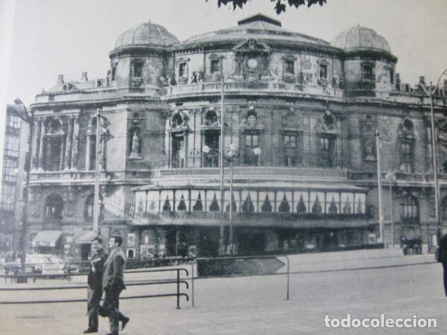 Collecting paper: BILBAO TEATRO ARRIAGA ANTIGUA LAMINA HUECOGRABADO