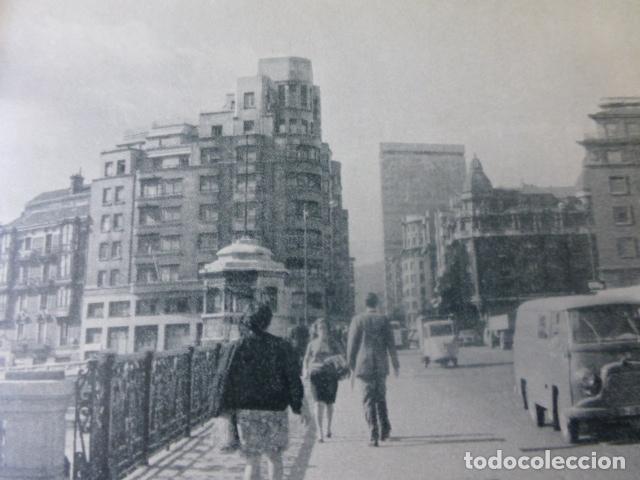 Collecting paper: BILBAO PUENTE DEL GENERAL MOLA ANTIGUA LAMINA HUECOGRABADO