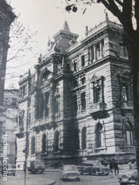 Collecting paper: BILBAO PALACIO DE LA DIPUTACION ANTIGUA LAMINA HUECOGRABADO