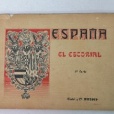 Colecionismo: ESPAÑA EL ESCORIAL 1°SERIE CASTEL Y C. MADRID COMIENZOS DEL SIGLO XX. Lote 205171023