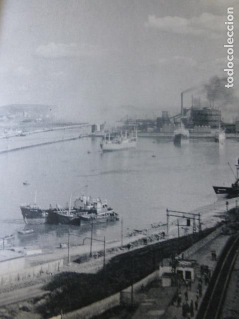 Collectionnisme: PORTUGALETE VIZCAYA DARSENA DE LA BENEDICTA ANTIGUA LAMINA HUECOGRABADO