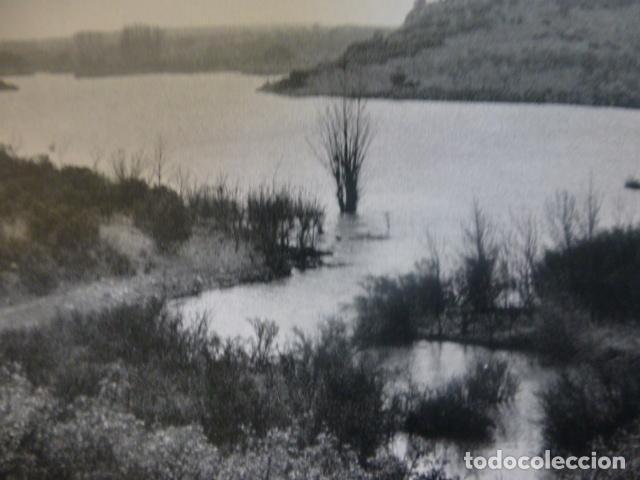 Collecting paper: CALZADA DE CALATRAVA CIUDAD REAL EMBALSE ANTIGUA LAMINA HUECOGRABADO