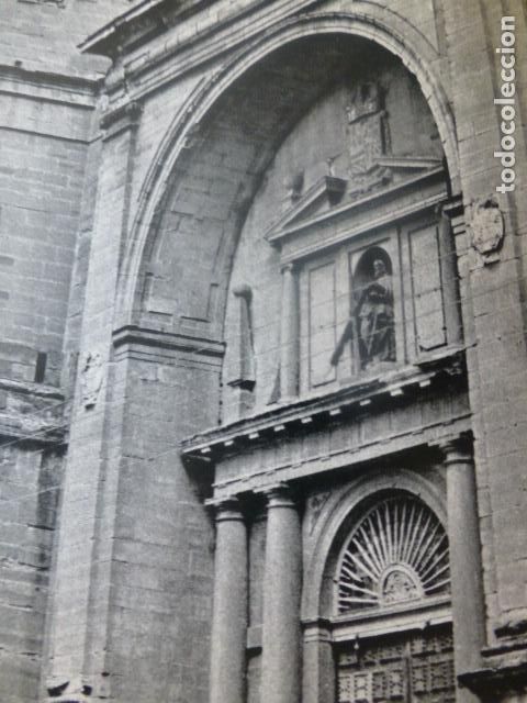 Collecting paper: VILLANUEVA DE LOS INFANTES CIUDAD REAL IGLESIA DE SAN ANDRES ANTIGUA LAMINA HUECOGRABADO