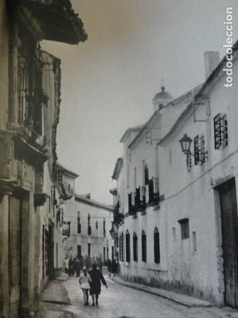 Coleccionismo: VILLANUEVA DE LOS INFANTES CIUDAD REAL ASPECTO URBANO ANTIGUA LAMINA HUECOGRABADO