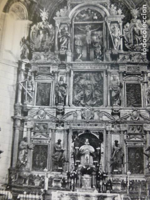Collectionnisme: LA TORRE DE JUAN ABAD CIUDAD REAL RETABLO ANTIGUA LAMINA HUECOGRABADO