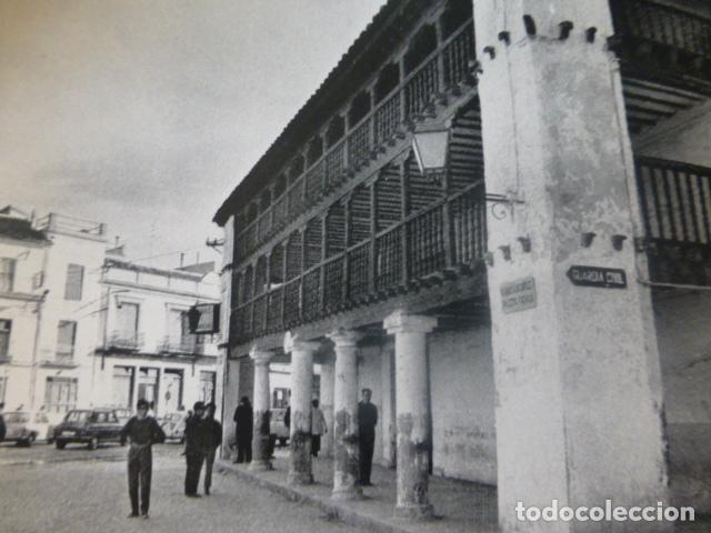 Sammelleidenschaft Papier: TOMELLOSO CIUDAD REAL PLAZA MAYOR ANTIGUA LAMINA HUECOGRABADO