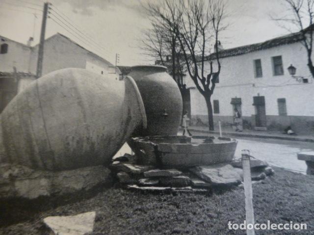 Collectionnisme: ALCAZAR DE SAN JUAN CIUDAD REAL FUENTE ANTIGUA LAMINA HUECOGRABADO